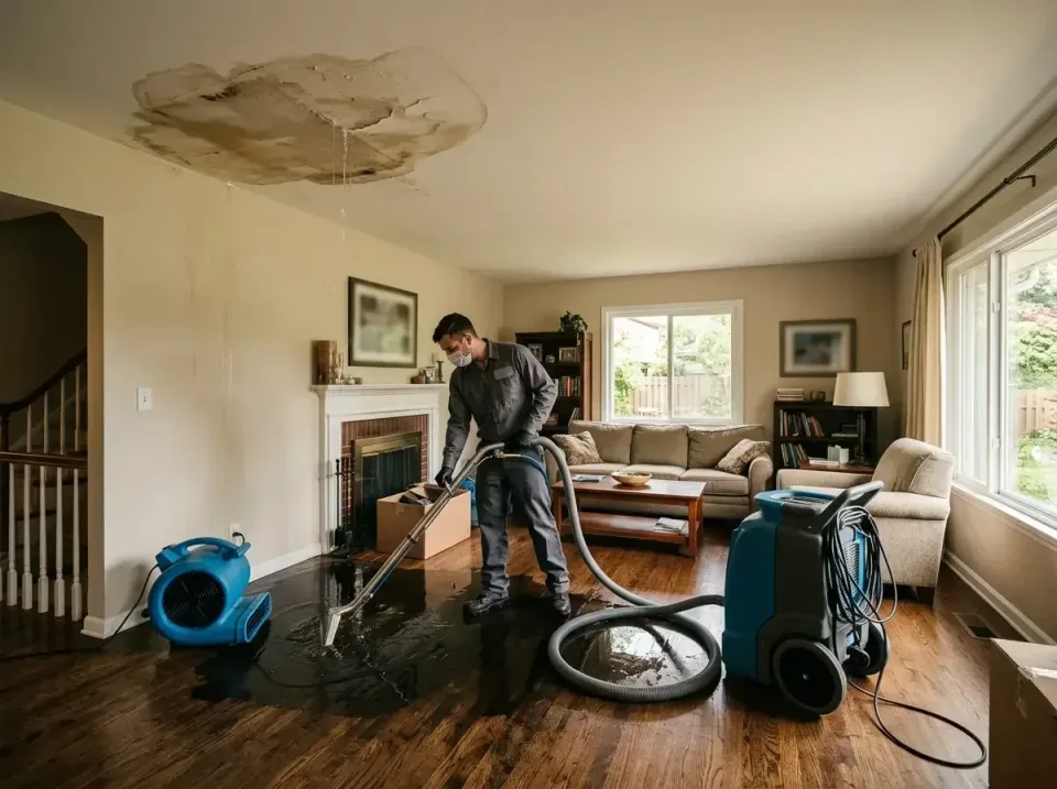 attic-pipe-burst-ceiling-drip-008 — frequently asked questions, Water Damage Restoration & Carpet Care in Mebane, NC